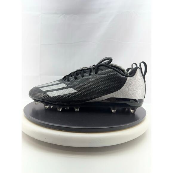 adidas Adizero Spark Mens Size 11 Black Night Metallic Football Cleats GV9085‎ main image 8